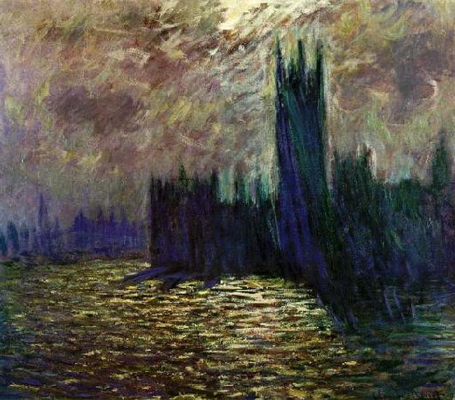 Claude Monet Houses of Parliament oil painting picture